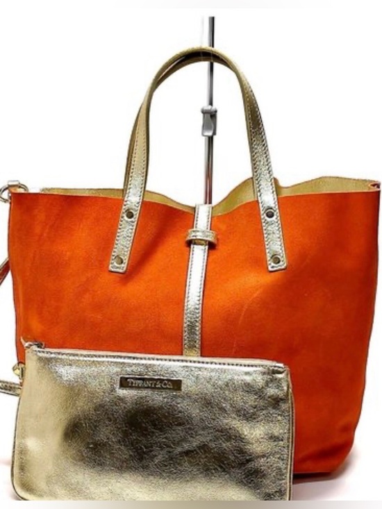 Tiffany & Co. Handbags - Tiffany & Co. Reversible Swede Tote